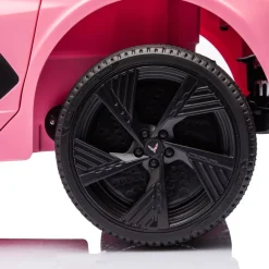 12V Corvette C8 1-Seater Ride On Car - Pink