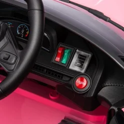 12V Corvette C8 1-Seater Ride On Car - Pink