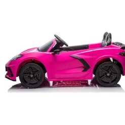 24V Corvette C8 2-Seater Ride On Car - Pink