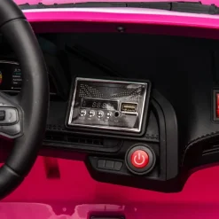 24V Corvette C8 2-Seater Ride On Car - Pink