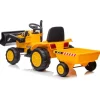 12V Freddo Excavator 1 Seater Ride on for Kids - Yellow