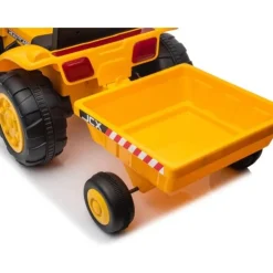 12V Freddo Excavator 1 Seater Ride on for Kids - Yellow