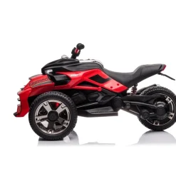 24V Freddo Spider 3-Wheel Motorcycle 2-Seater Ride On - Red