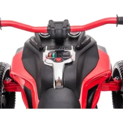 24V Freddo Spider 3-Wheel Motorcycle 2-Seater Ride On - Red