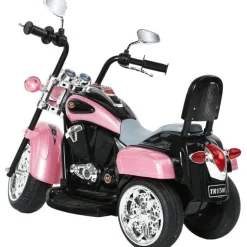 6V Freddo Toys Chopper Style Ride on Trike - Pink