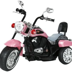 6V Freddo Toys Chopper Style Ride on Trike - Pink