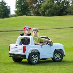 24V GMC Denali 2 Seater Ride On - White