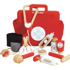 Vintage Doctor Roleplay Wooden Kit - 10 Piece