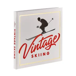 Vintage Skiing Book Leather Edition