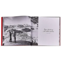 Vintage Skiing Book Leather Edition
