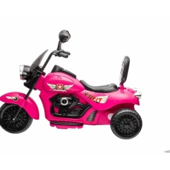 12V Kids Cruiser 1-Seater Motorcycle - Pink