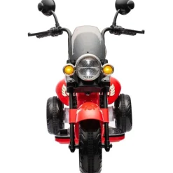 12V Kids Cruiser 1-Seater Motorcycle - Red