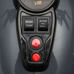 12V Kids Cruiser 1-Seater Motorcycle - Black