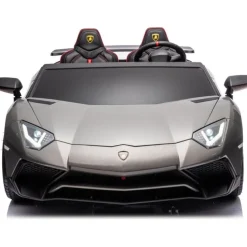 24V Lamborghini Aventador 2 Seater Ride on Car for Kids - Grey