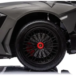 24V Lamborghini Aventador 2 Seater Ride on Car for Kids - Grey