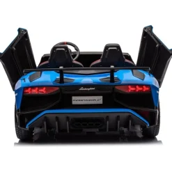 24V Lamborghini Aventador 2 Seater Ride on Car - Blue