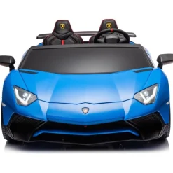 24V Lamborghini Aventador 2 Seater Ride on Car - Blue