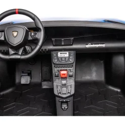 24V Lamborghini Aventador 2 Seater Ride on Car - Blue