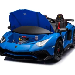24V Lamborghini Aventador 2 Seater Ride on Car - Blue