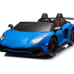 24V Lamborghini Aventador 2 Seater Ride on Car - Blue