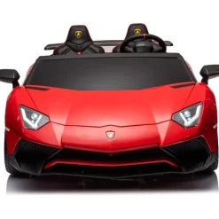 24V Lamborghini Aventador 2 Seater Ride on Car for Kids - Red