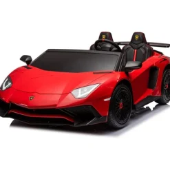 24V Lamborghini Aventador 2 Seater Ride on Car for Kids - Red