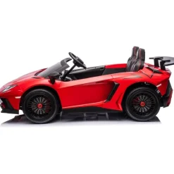 24V Lamborghini Aventador 2 Seater Ride on Car for Kids - Red
