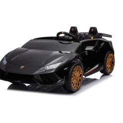 24V Lamborghini Huracan 2-Seater Electric Ride On - Black