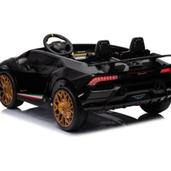24V Lamborghini Huracan 2-Seater Electric Ride On - Black