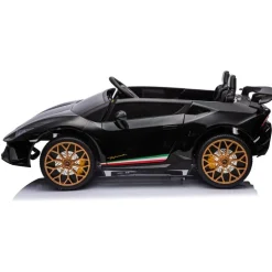 24V Lamborghini Huracan 2-Seater Electric Ride On - Black