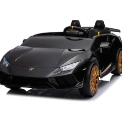24V Lamborghini Huracan 2-Seater Electric Ride On - Black