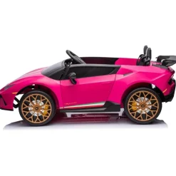 24V Lamborghini Huracan 2-Seater Electric Ride On - Pink