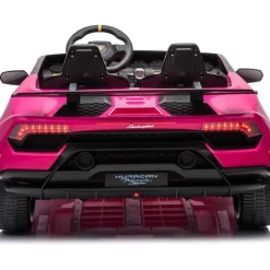 24V Lamborghini Huracan 2-Seater Electric Ride On - Pink