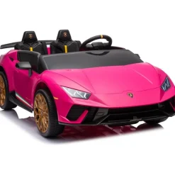24V Lamborghini Huracan 2-Seater Electric Ride On - Pink