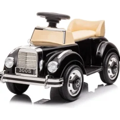 6V Mercedes Benz 300S 1-Seater Mini Ride On Car - Black