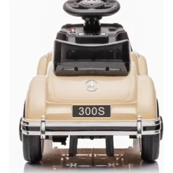 6V Mercedes Benz 300S 1-Seater Mini Ride On Car - Beige