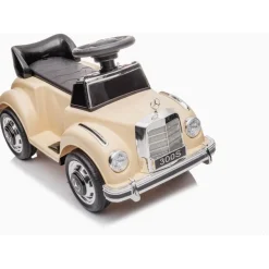 6V Mercedes Benz 300S 1-Seater Mini Ride On Car - Beige