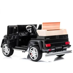 12V Mercedes Maybach G650 Landaulet 1-Seater Ride-On Car - Black