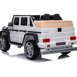 12V Mercedes Maybach G650 Landaulet 1-Seater Ride-On Car - White