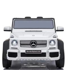 12V Mercedes Maybach G650 Landaulet 1-Seater Ride-On Car - White