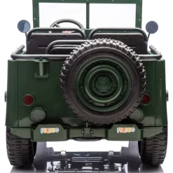24V Military Jeep 3-Seater Electric Ride On