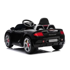 12V Porsche Carrera GT 1 Seater Ride On Car - Black