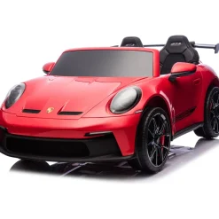24V Porsche 911 GT3 2-Seater Kids Ride-On Car with Remote Control - Red