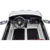 24V Porsche 911 GT3 2-Seater Kids Ride-On Car with Remote Control - White