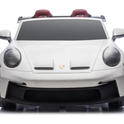 24V Porsche 911 GT3 2-Seater Kids Ride-On Car with Remote Control - White