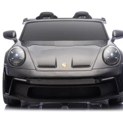 24V Porsche 911 GT3 2-Seater Kids Ride-On Car with Remote Control - Black