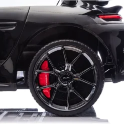 24V Porsche 911 GT3 2-Seater Kids Ride-On Car with Remote Control - Black