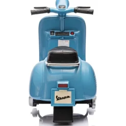 12V Vespa Electric Ride-On Scooter - Blue