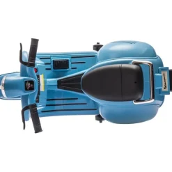 12V Vespa Electric Ride-On Scooter - Blue