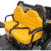 24V 4x4 Freddo Toys Tractor Trailer 2 Seater Ride on - Black